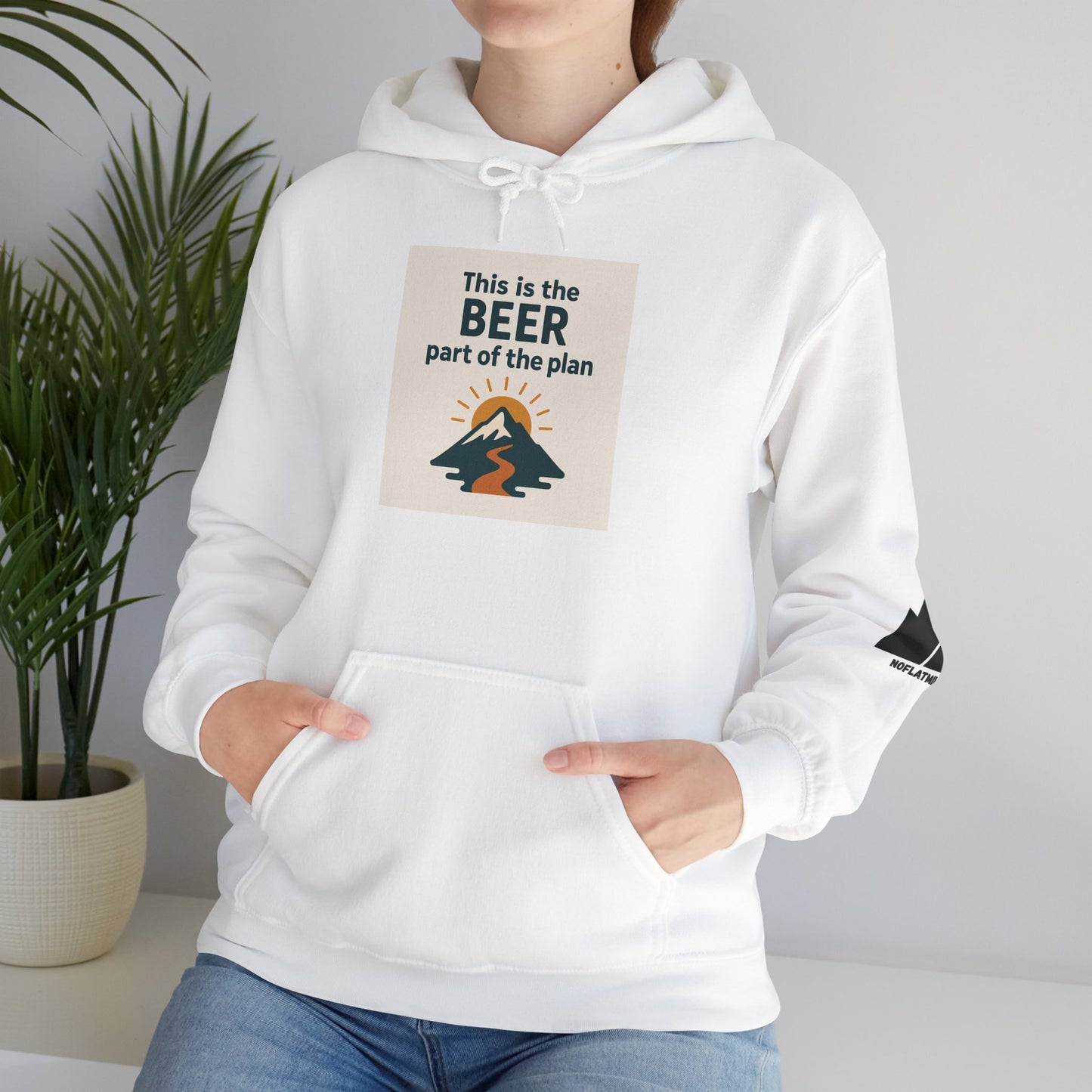 This Is the Beer Part of the Plan – Adventure-Ready Unisex Hoodie