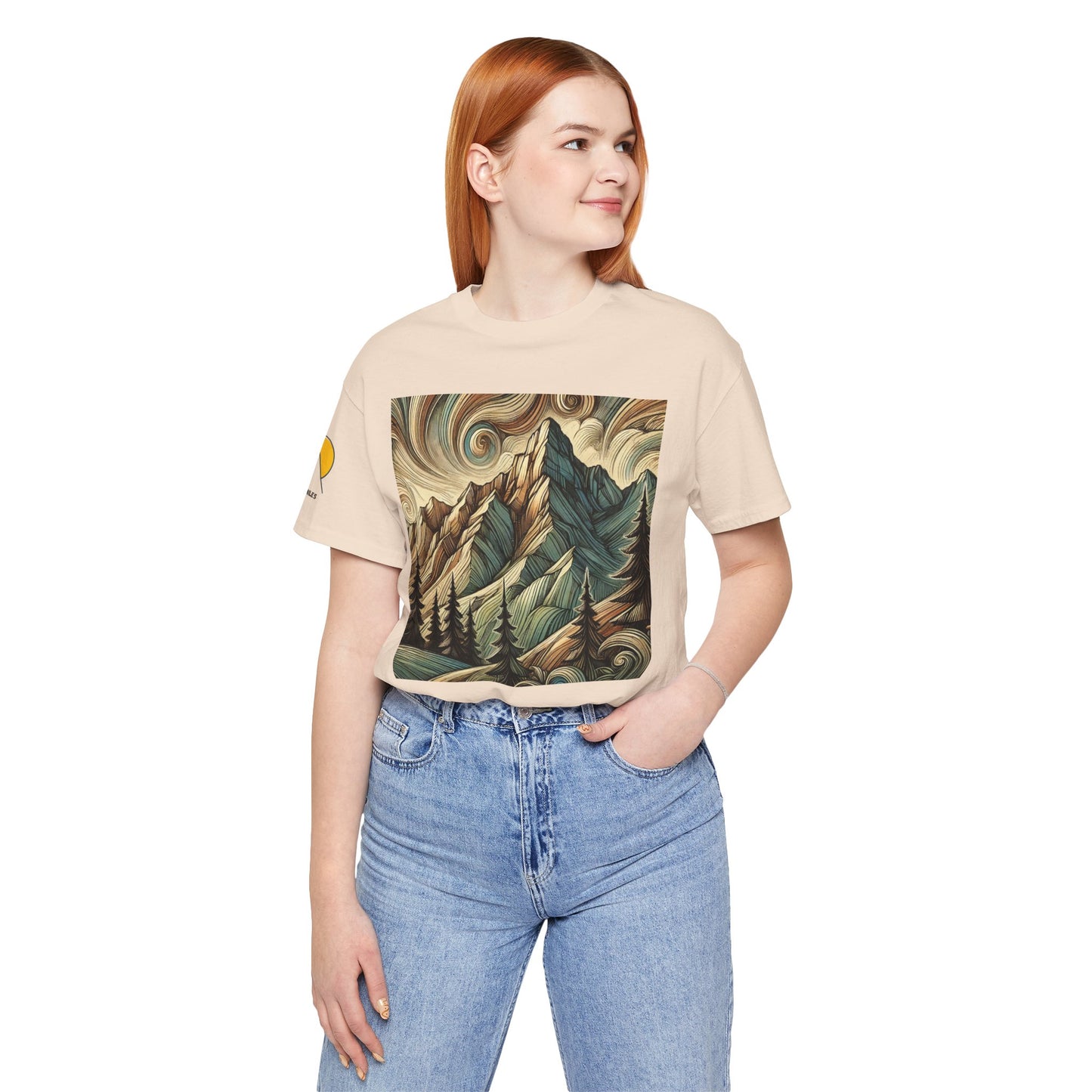 NOFLATMILES Whirlwind Peaks Tee