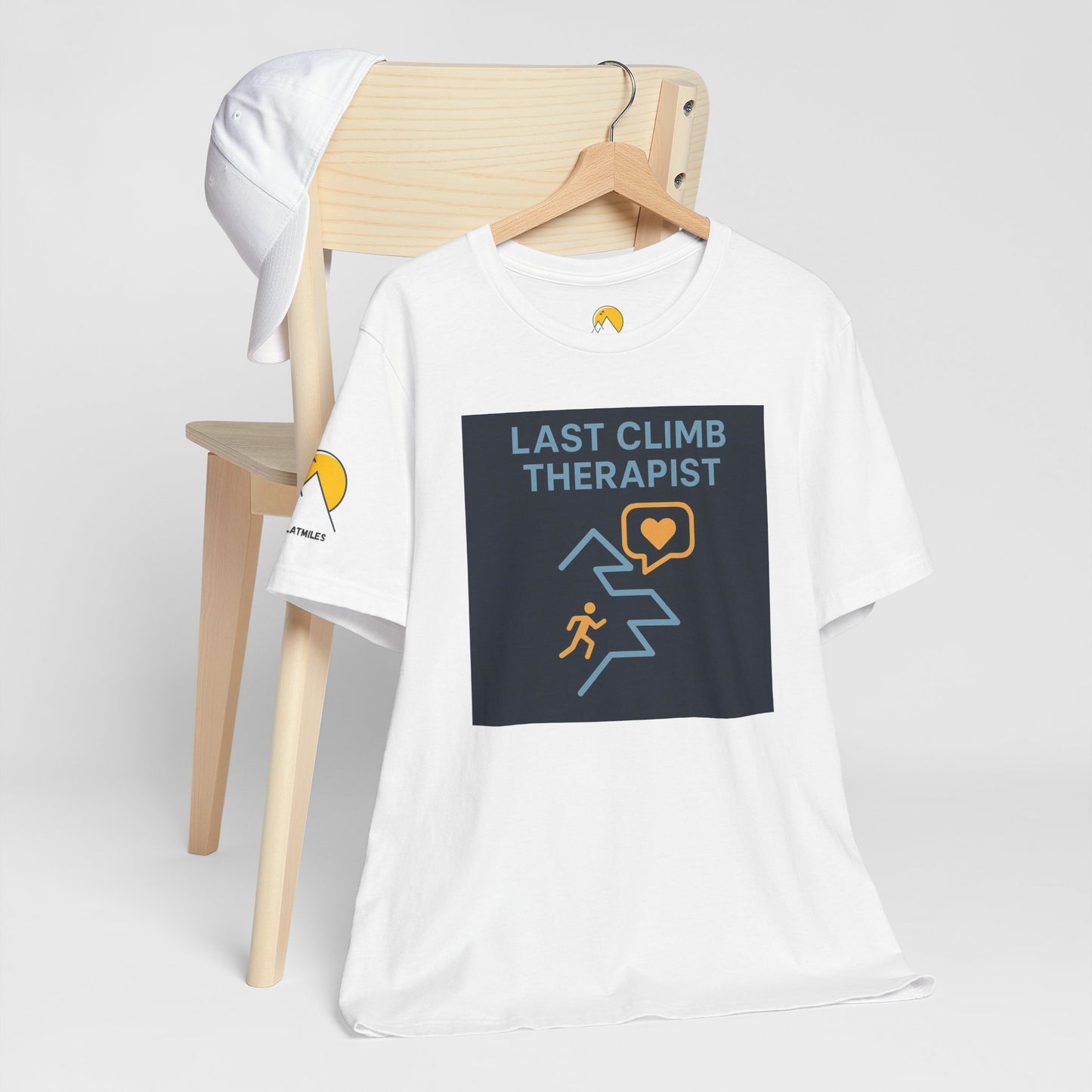 NOFLATMILES “Last Climb Therapist” CREW Tee