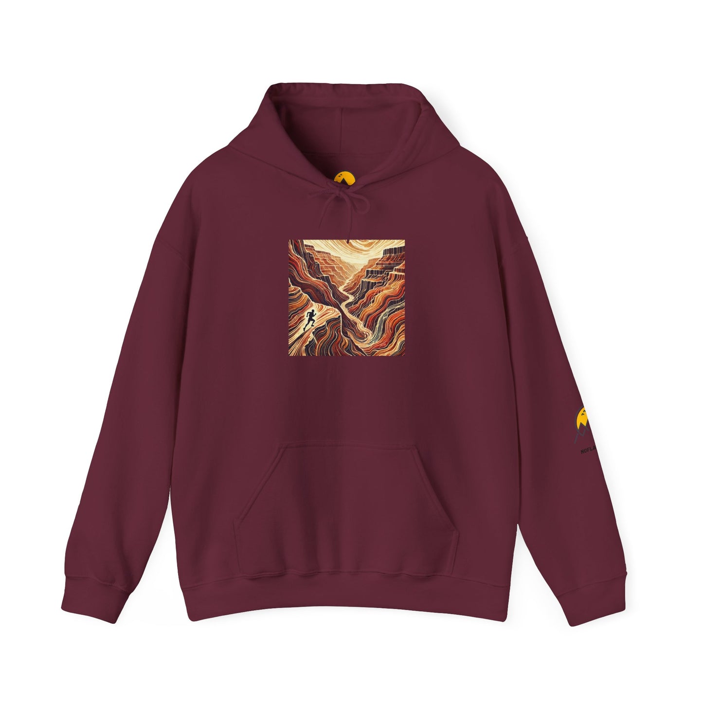 NOFLATMILES “Canyon Flow” Hoodie