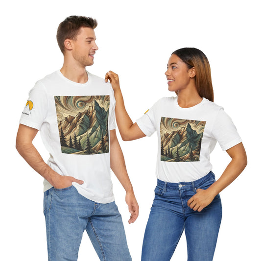 NOFLATMILES Whirlwind Peaks Tee