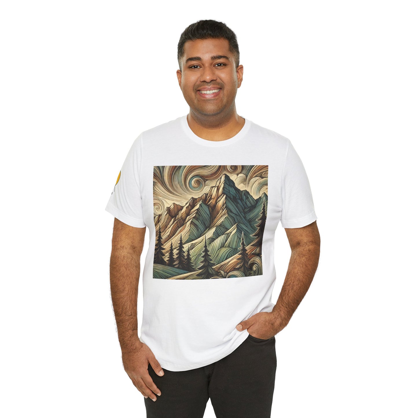 NOFLATMILES Whirlwind Peaks Tee