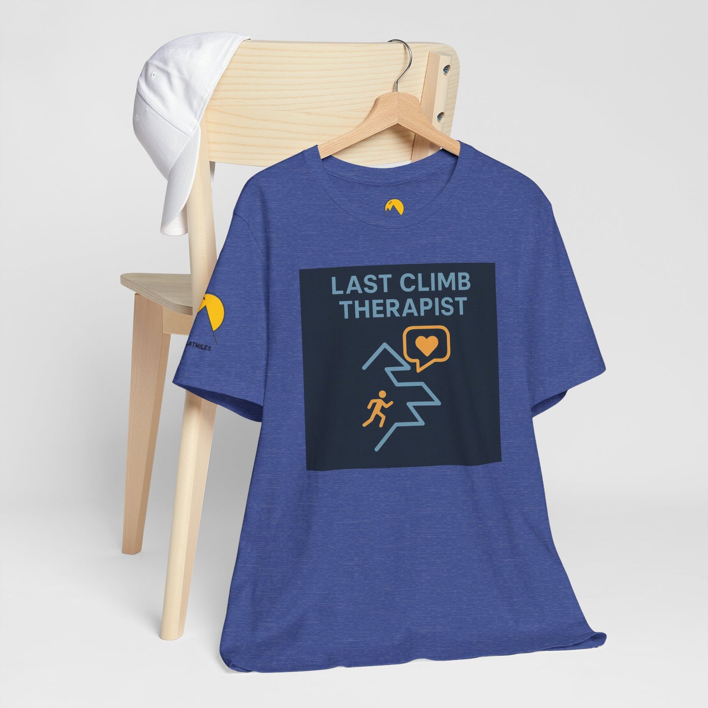 NOFLATMILES “Last Climb Therapist” CREW Tee