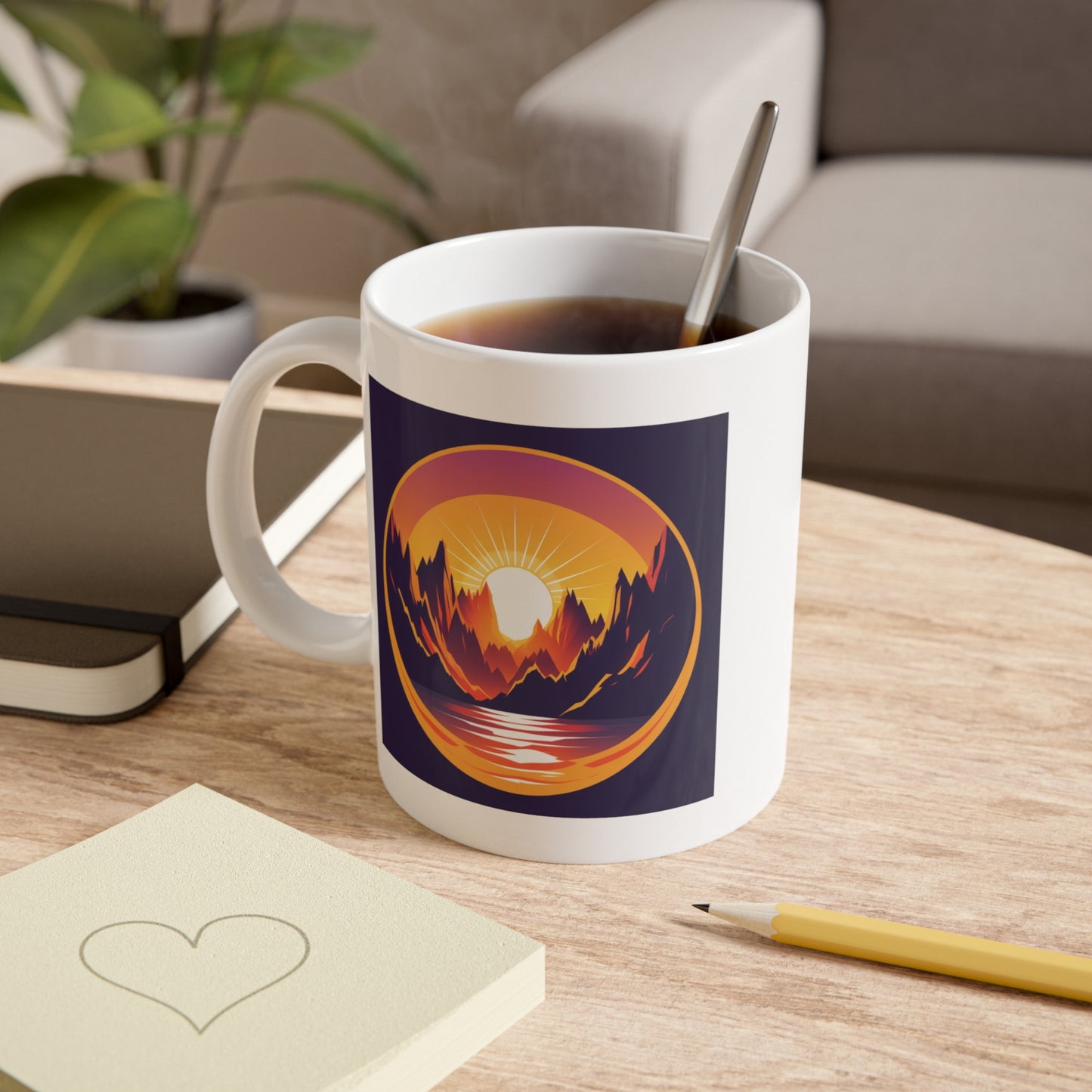 Trail Vibes Mug – Perfect Gift for Nature Lovers, Coffee Lovers, Tea Lovers, Home Decor, Camping Essentials