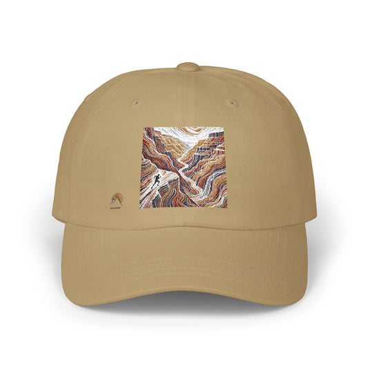 NOFLATMILES Canyon Lines Dad Cap (Embroidered)