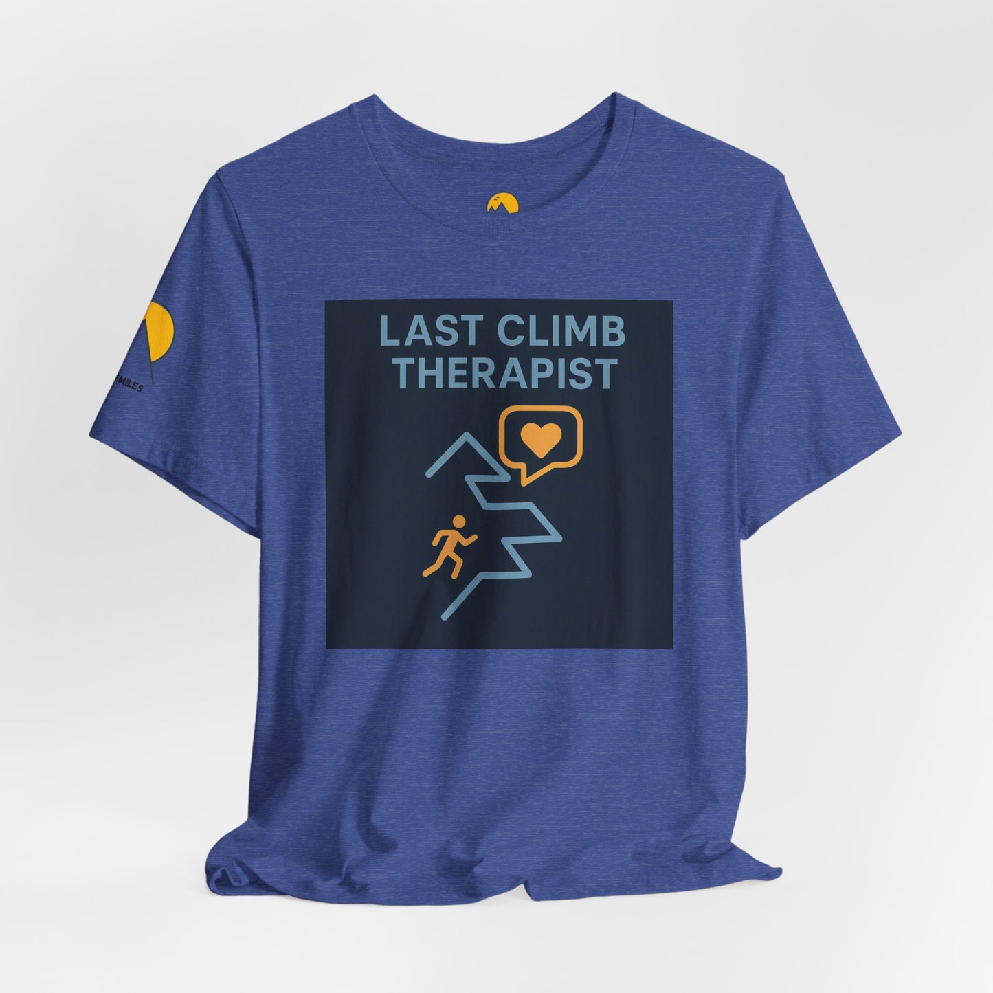 NOFLATMILES “Last Climb Therapist” CREW Tee
