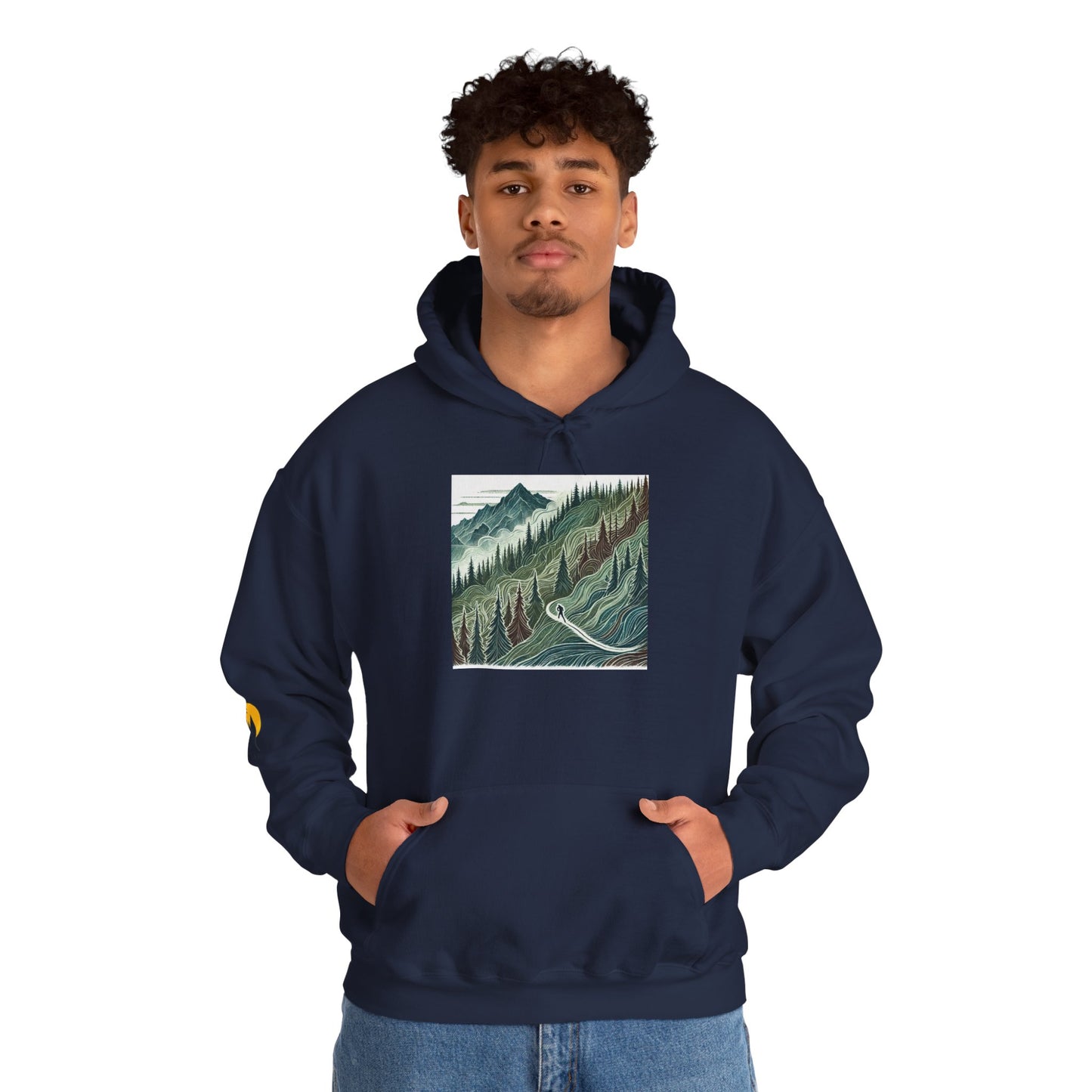 NOFLATMILES “Evergreen Flow” Hoodie