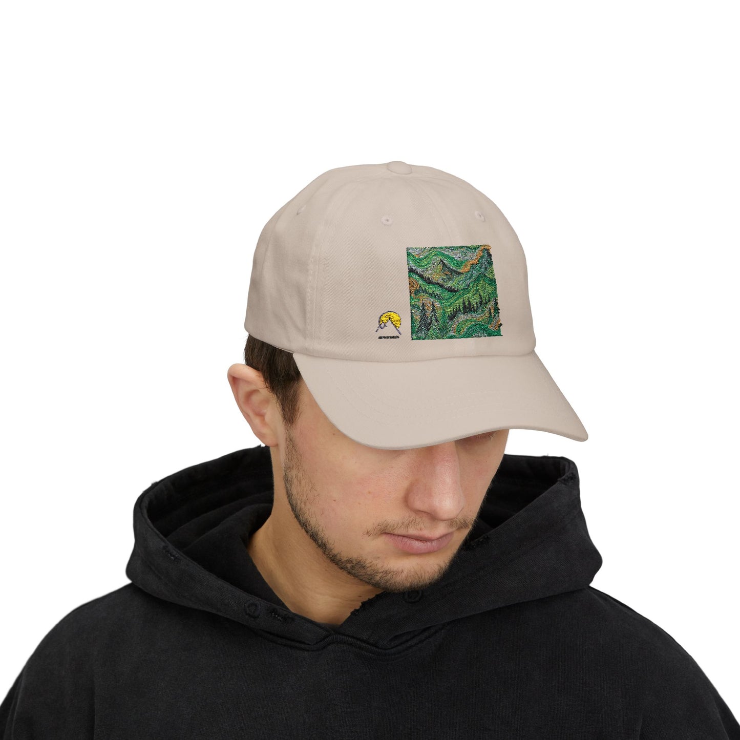 NOFLATMILES Whirlwind Lines Dad Cap
