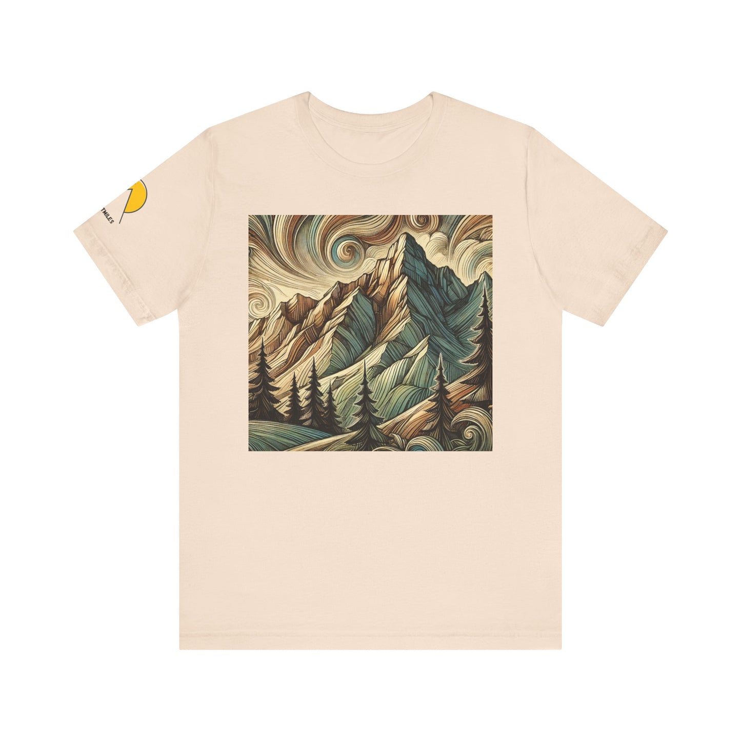NOFLATMILES Whirlwind Peaks Tee