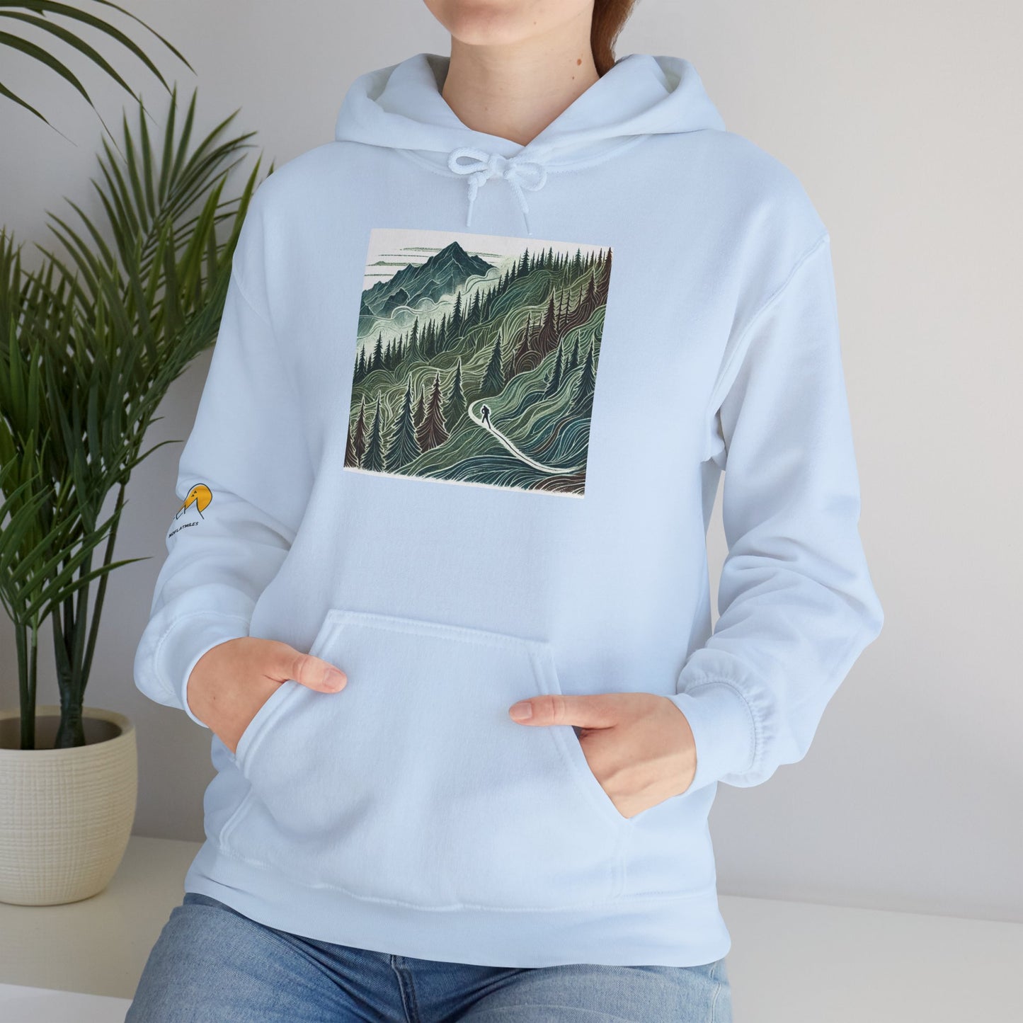 NOFLATMILES “Evergreen Flow” Hoodie
