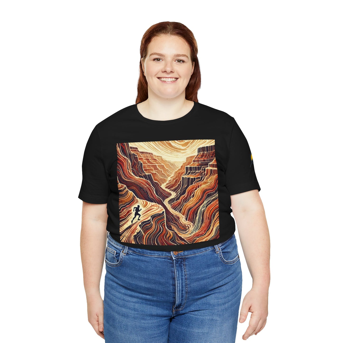 NOFLATMILES “Canyon Flow” Tee – Bella+Canvas 3001