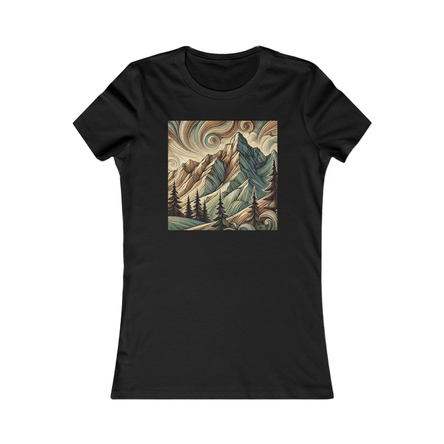 NOFLATMILES Whirlwind Peaks Women’s Tee