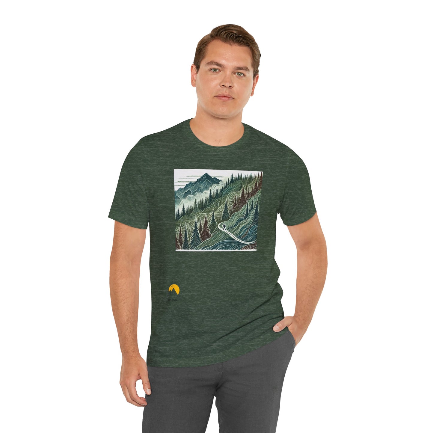 NOFLATMILES “Evergreen Flow” Tee