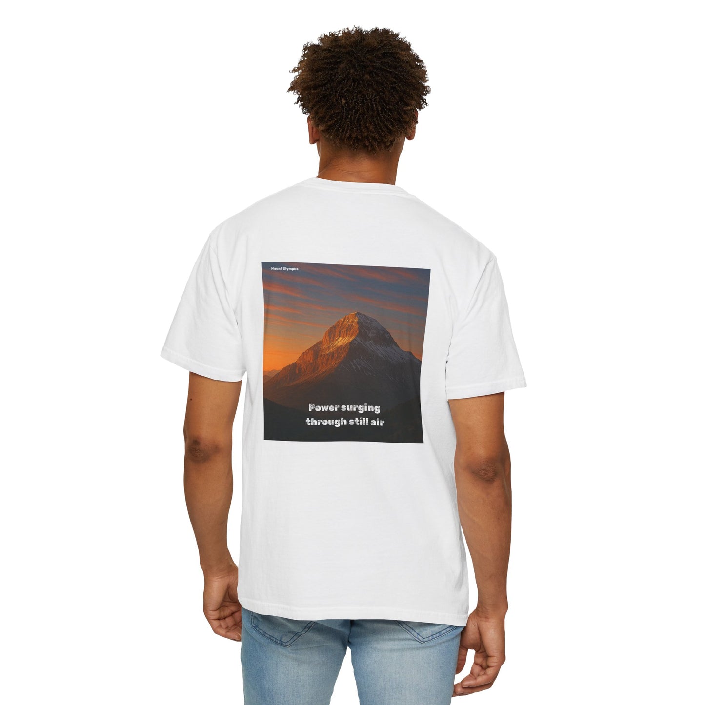 Mountain-Inspired Graphic Tee, Nature Lover Shirt, Motivational Apparel, Gift for Adventurers, Unisex Casual Top, Outdoor Enthusiast Wear