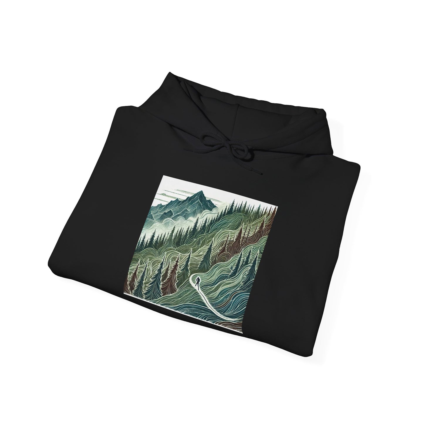 NOFLATMILES “Evergreen Flow” Hoodie
