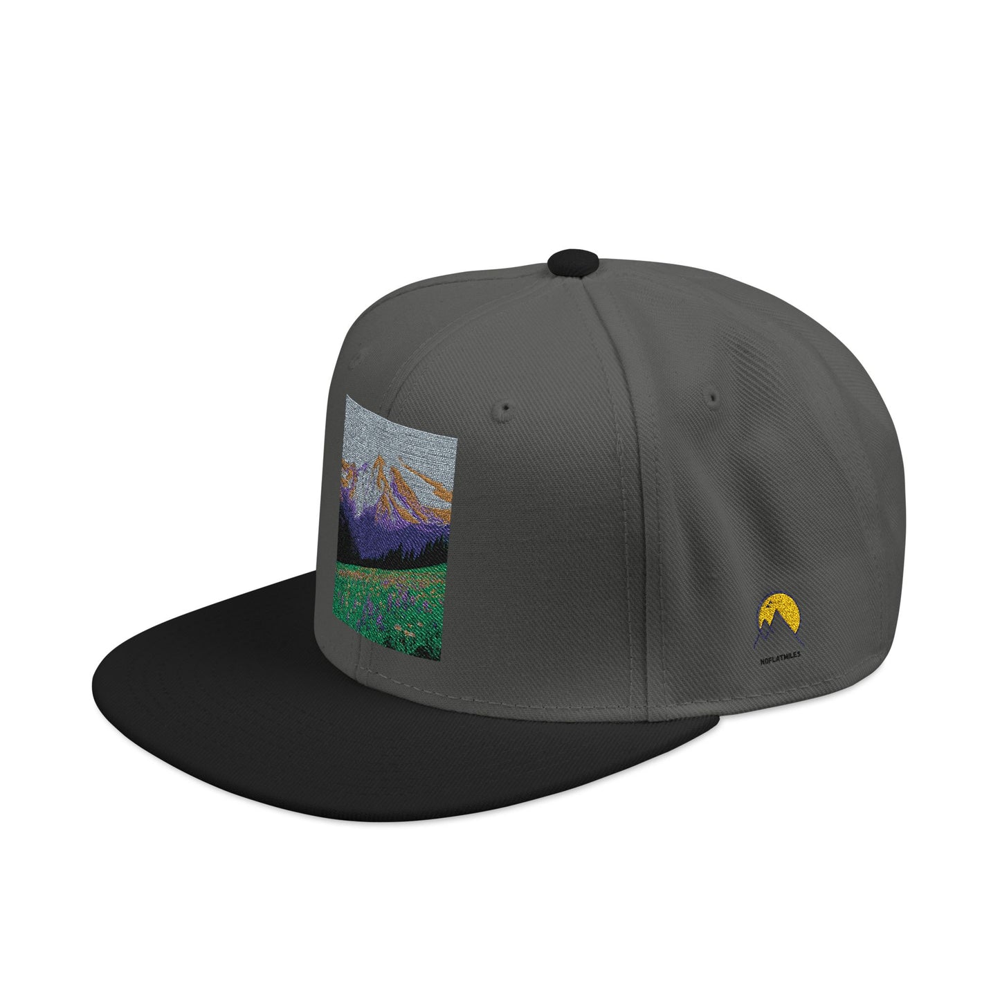 NOFLATMILES Rainier Bloom Snapback  (Summit Swagger)
