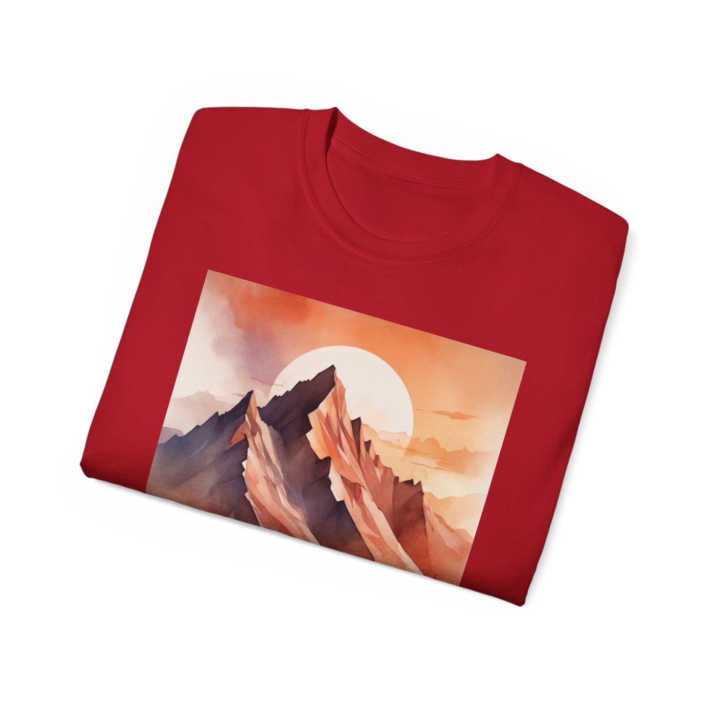 NOFLATMILES Alpenglow Mirage Tee (Sunset Edition)