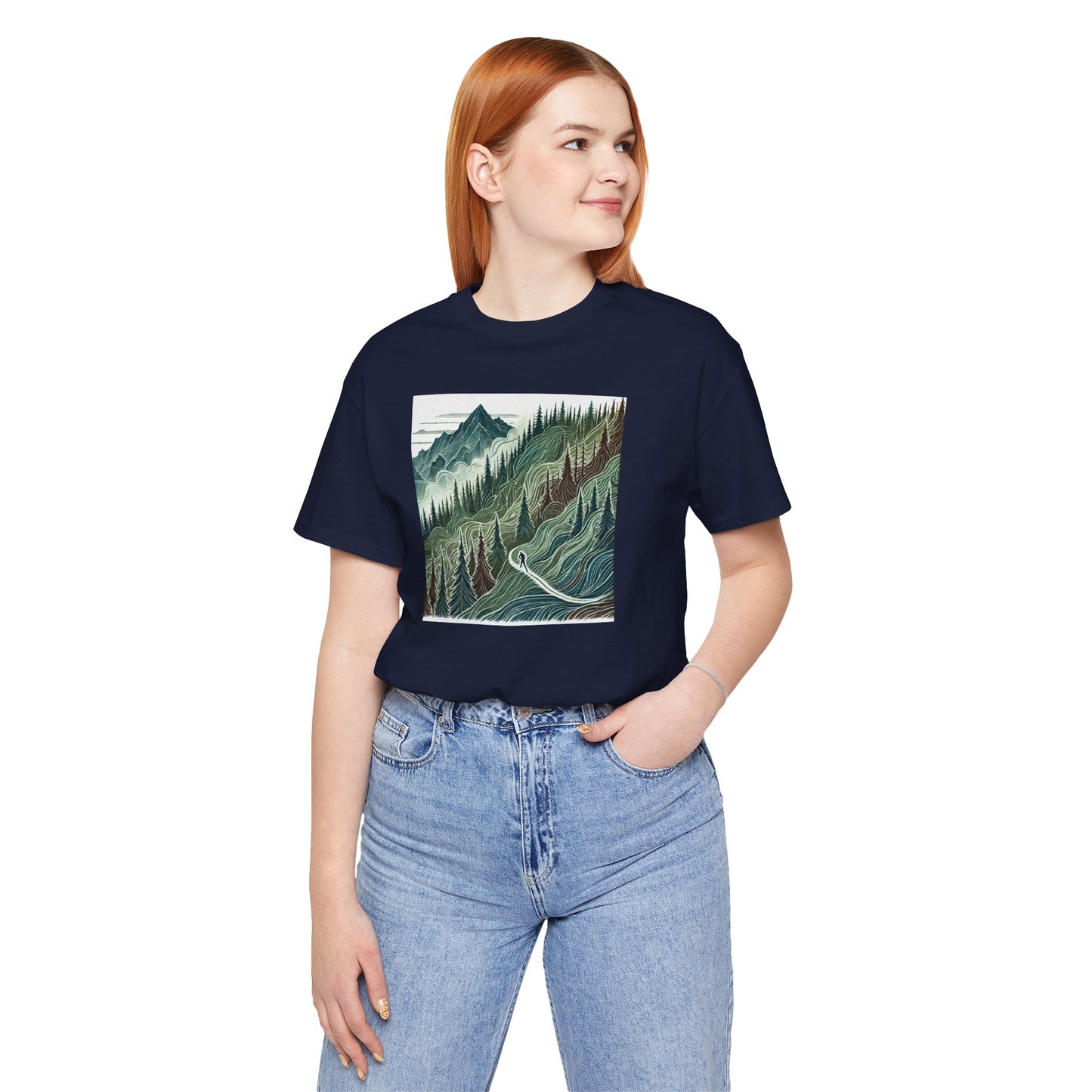 NOFLATMILES “Evergreen Flow” Tee