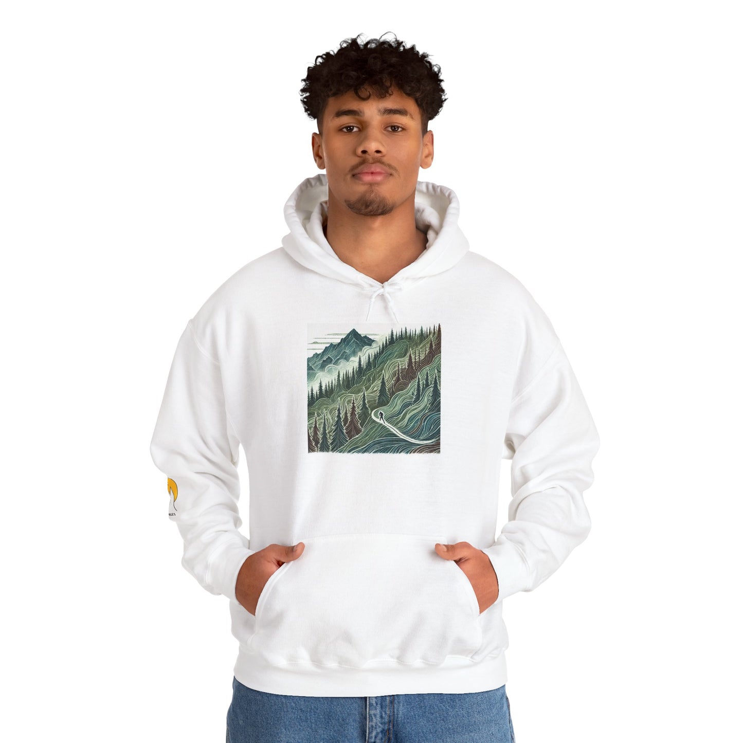 NOFLATMILES “Evergreen Flow” Hoodie