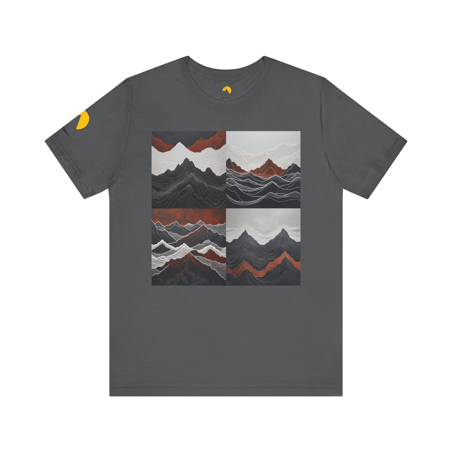 NOFLATMILES Emberline Range Tee (Night-Run Edition)
