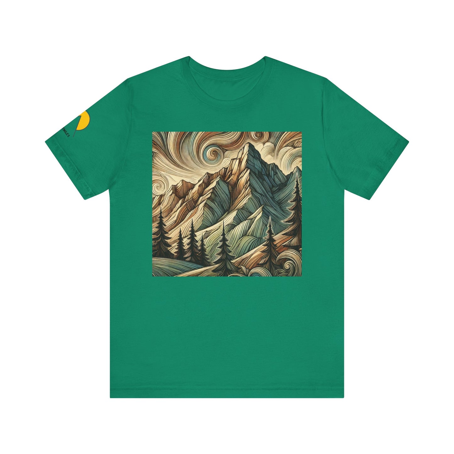 NOFLATMILES Whirlwind Peaks Tee