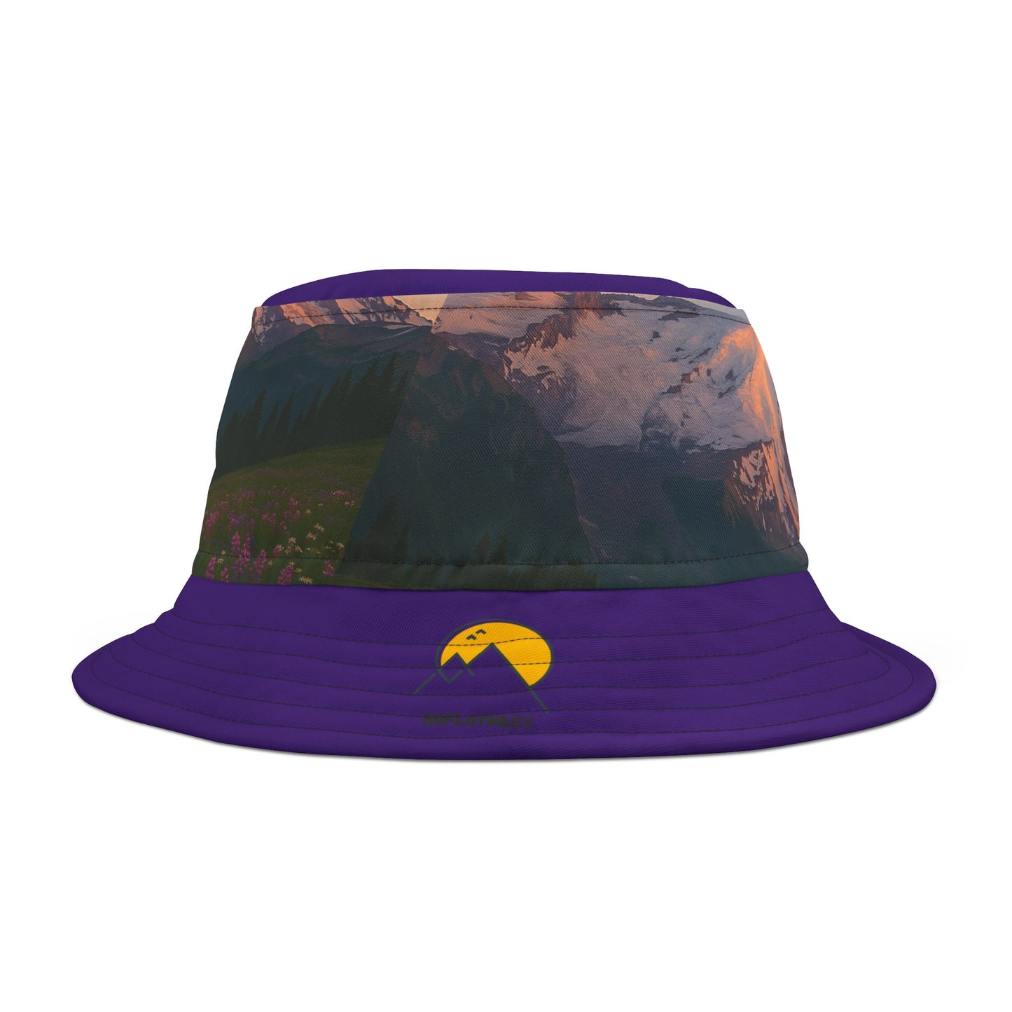 NOFLATMILES Rainier Bloom Bucket Hat (AOP) – 360° Meadow
