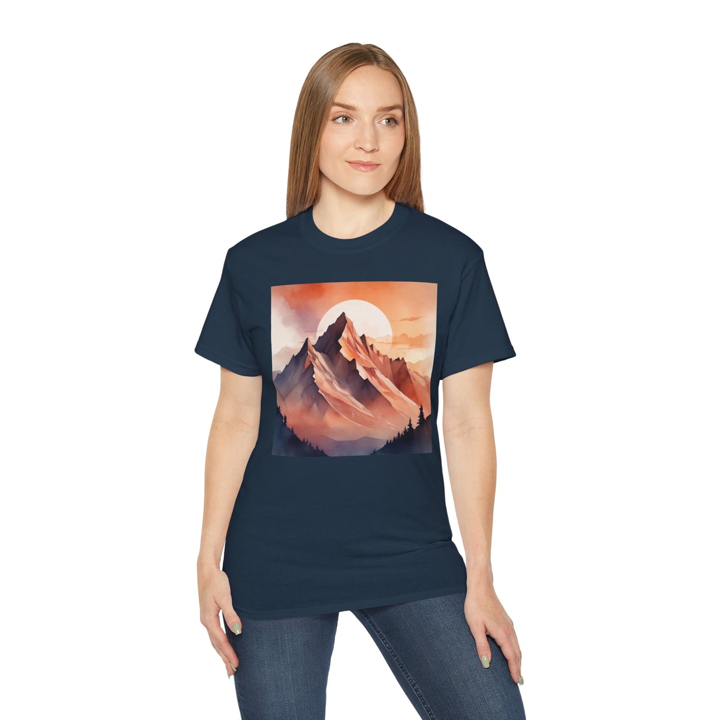 NOFLATMILES Alpenglow Mirage Tee (Sunset Edition)