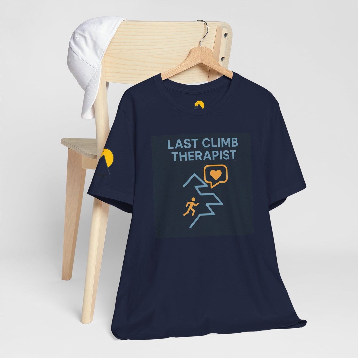NOFLATMILES “Last Climb Therapist” CREW Tee