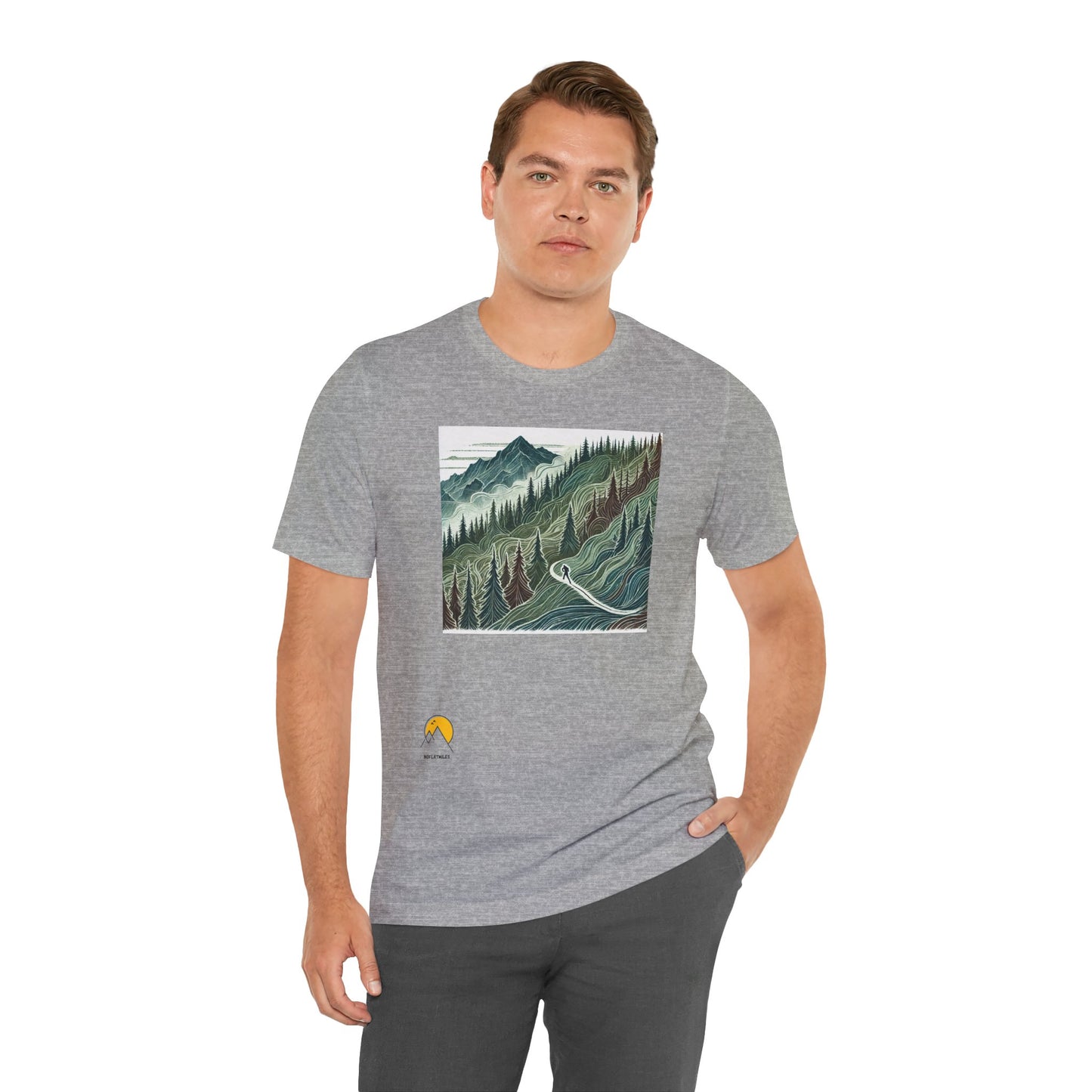 NOFLATMILES “Evergreen Flow” Tee