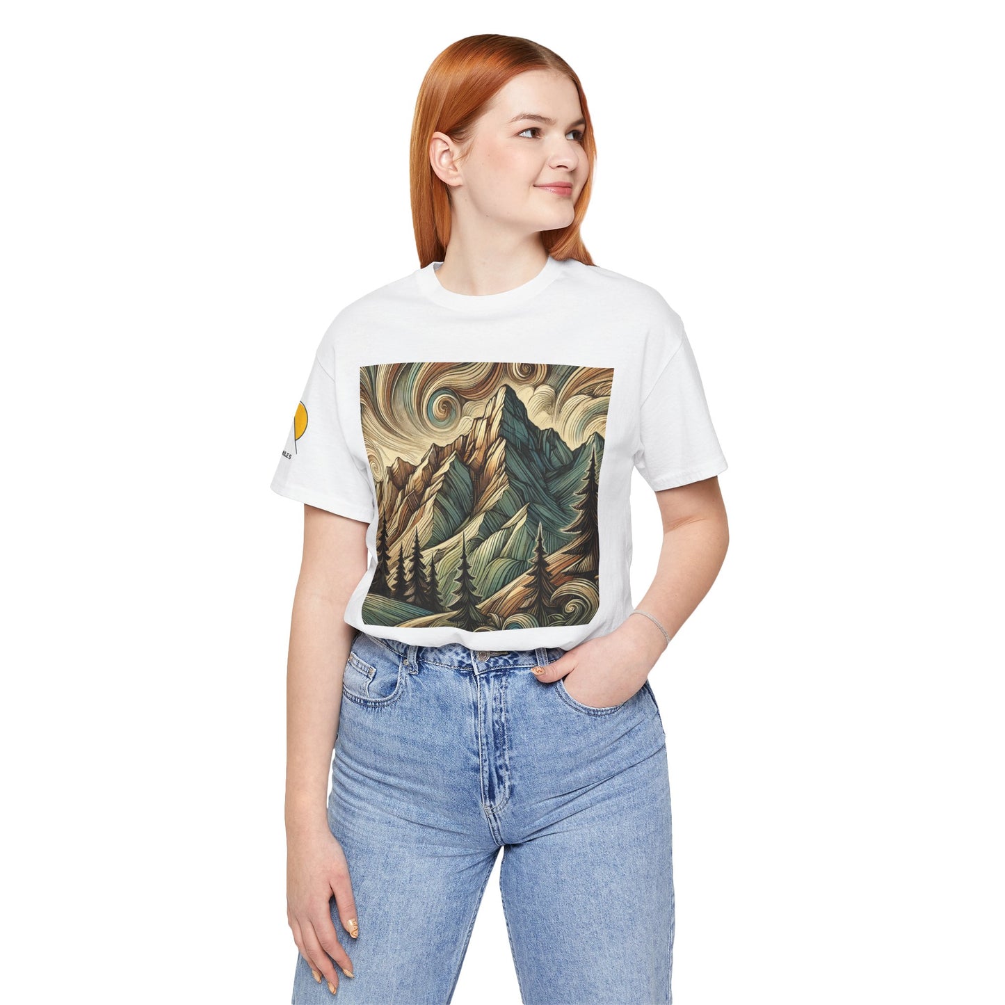 NOFLATMILES Whirlwind Peaks Tee