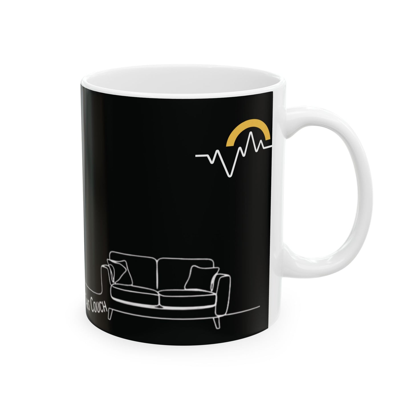 These Legs Paid for This Couch Mug (11oz) | Funny Trail Runner Mug | NOFLATMILES