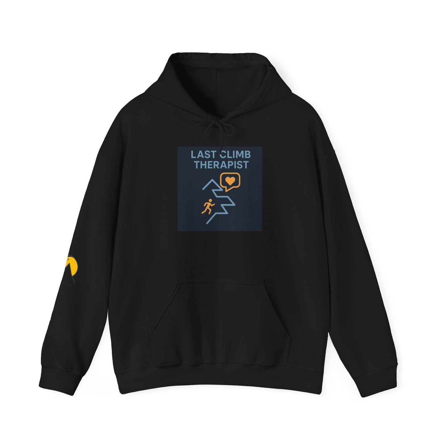NOFLATMILES “Last Climb Therapist” CREW Hoodie – Gildan 18500