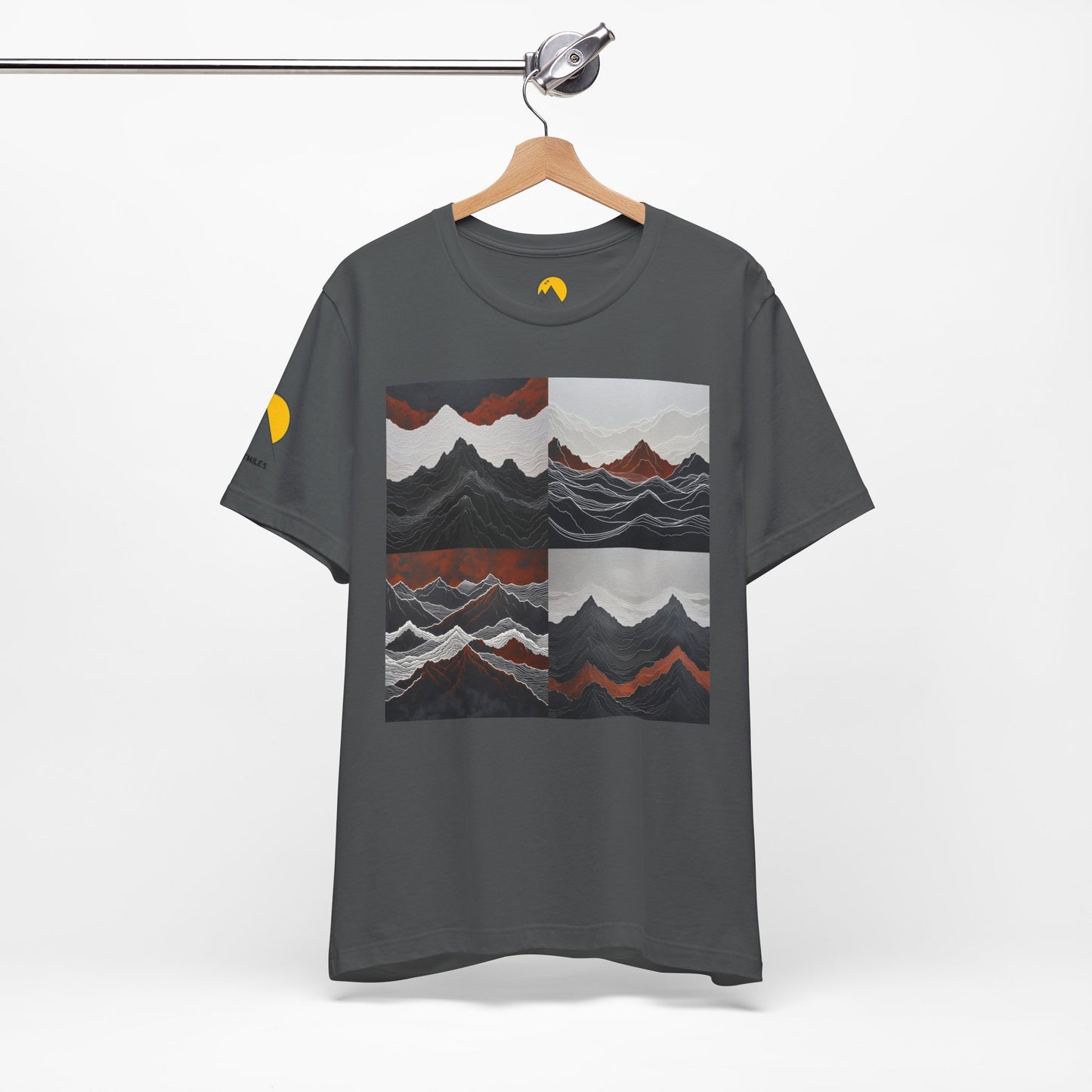 NOFLATMILES Emberline Range Tee (Night-Run Edition)