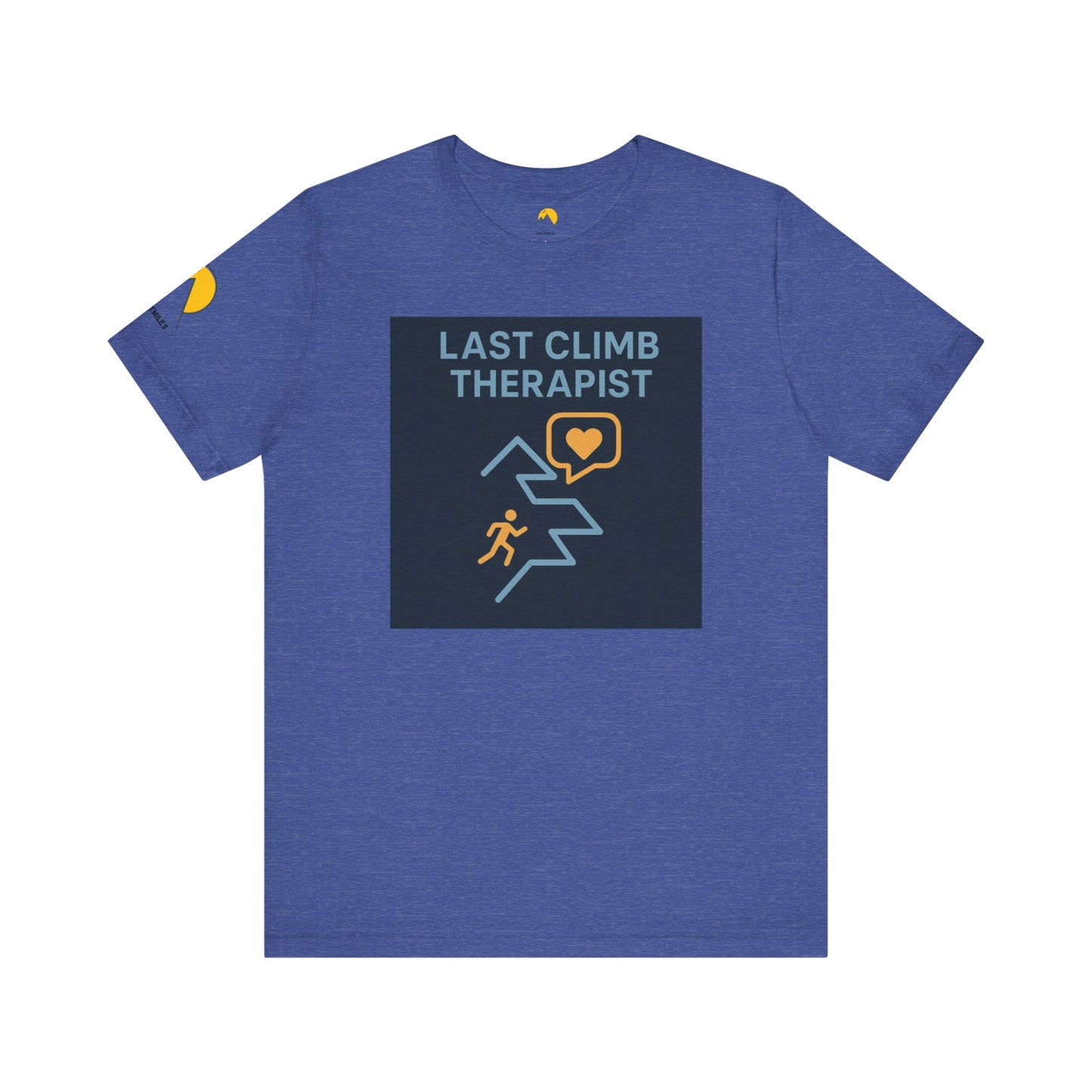 NOFLATMILES “Last Climb Therapist” CREW Tee