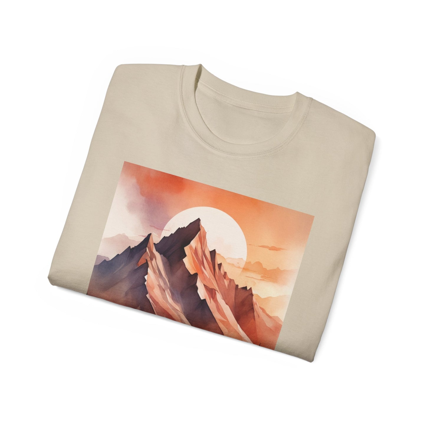 NOFLATMILES Alpenglow Mirage Tee (Sunset Edition)