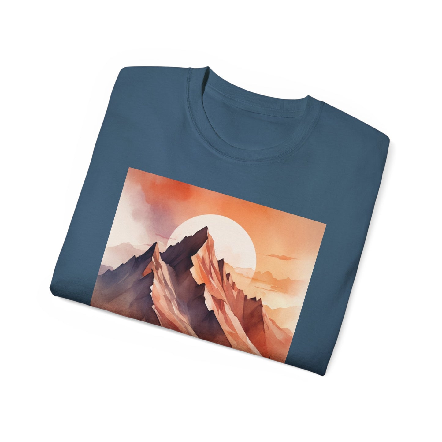 NOFLATMILES Alpenglow Mirage Tee (Sunset Edition)