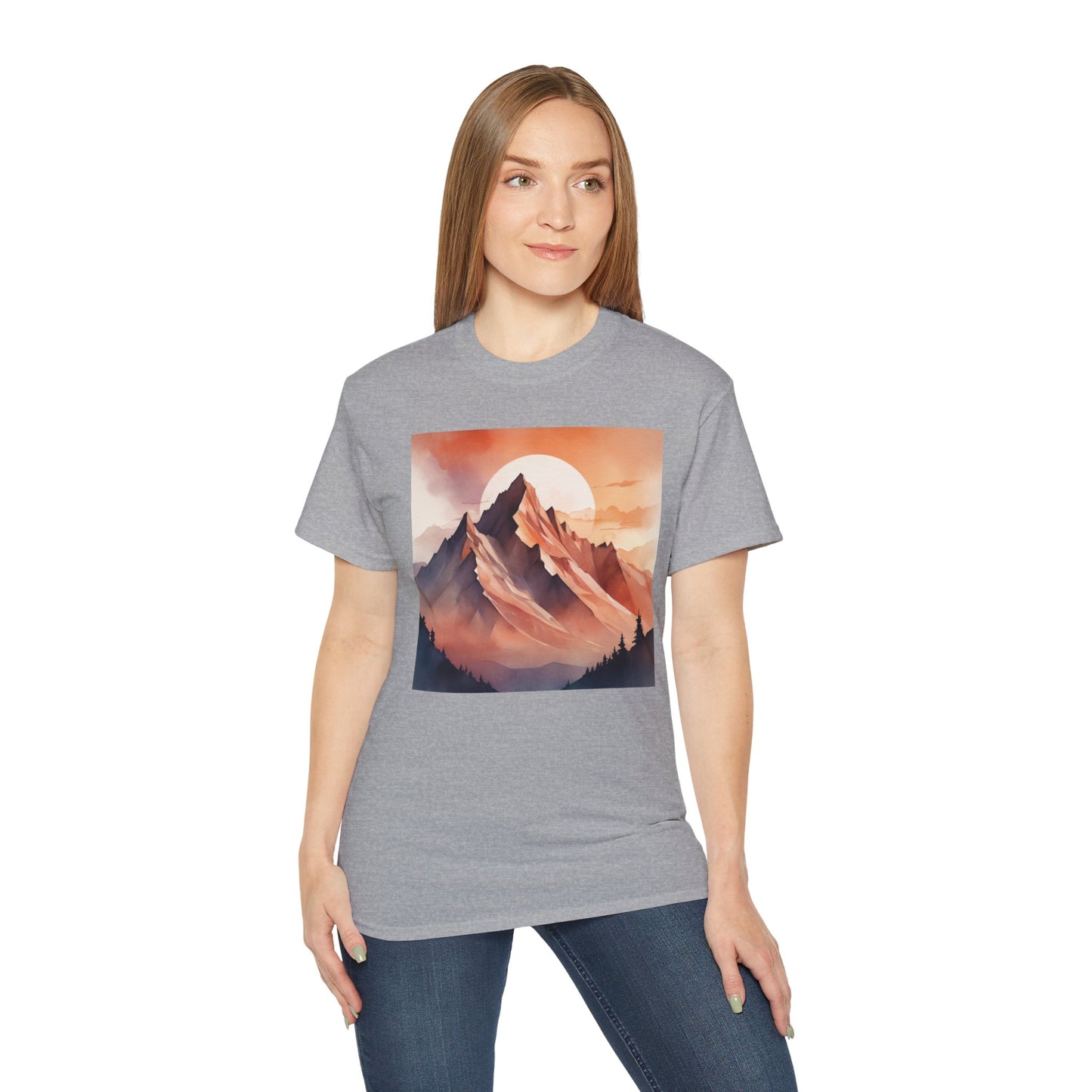 NOFLATMILES Alpenglow Mirage Tee (Sunset Edition)