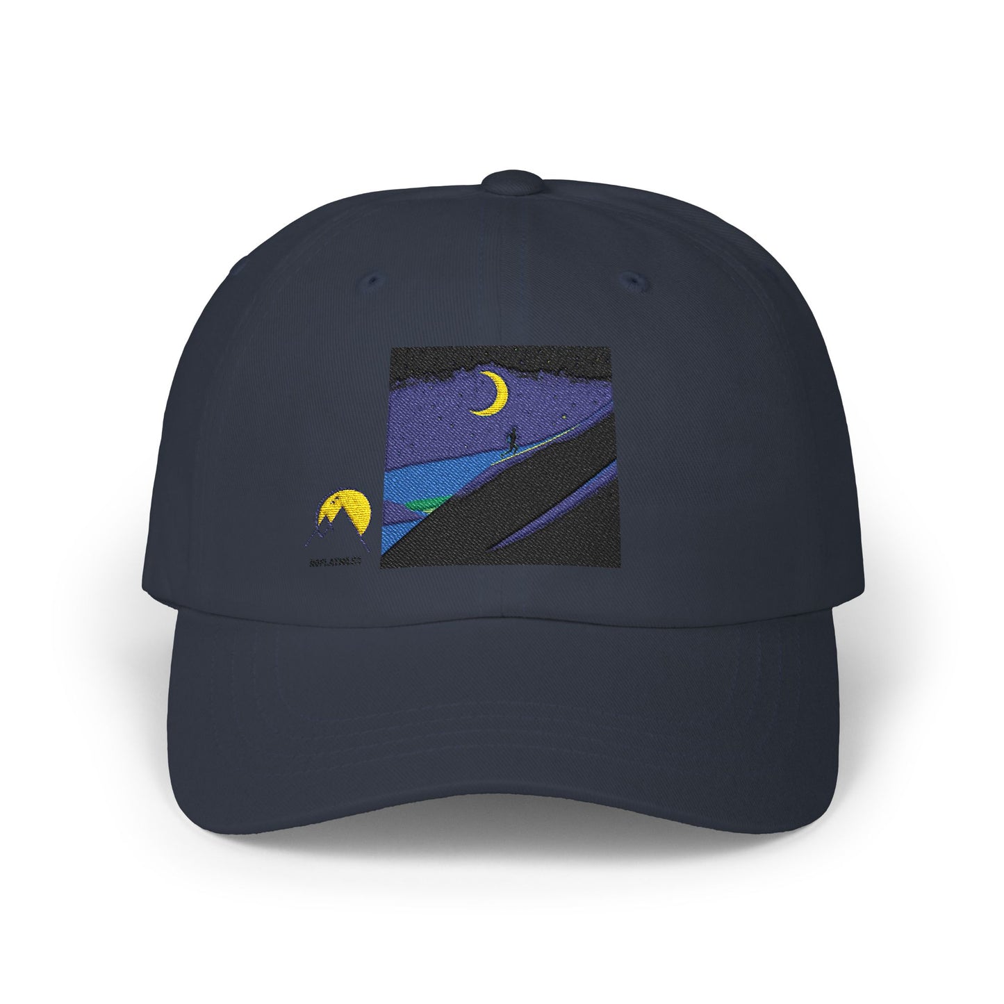 NOFLATMILES Night Shift Dad Cap – 6245CM (Embroidered Crescent)