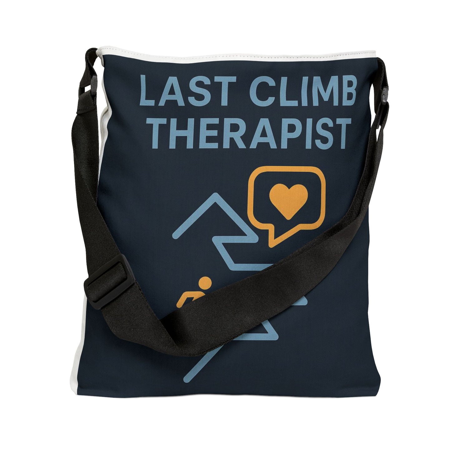 NOFLATMILES “Last Climb Therapist” CREW Tote