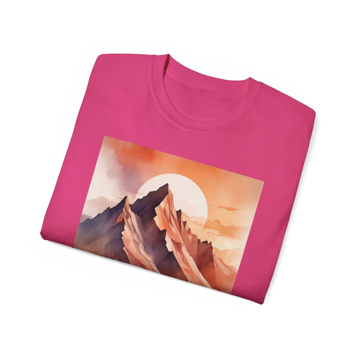 NOFLATMILES Alpenglow Mirage Tee (Sunset Edition)