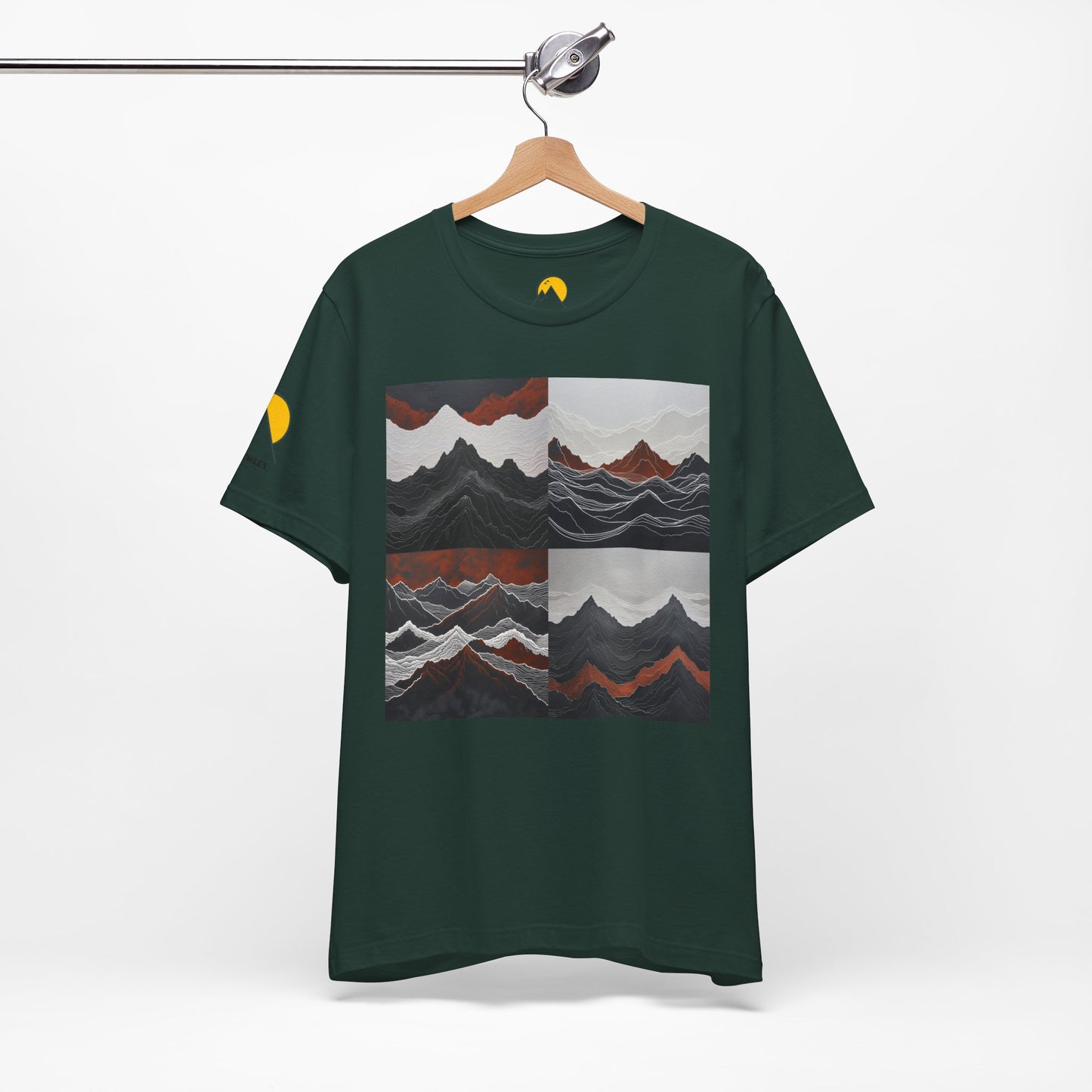 NOFLATMILES Emberline Range Tee (Night-Run Edition)