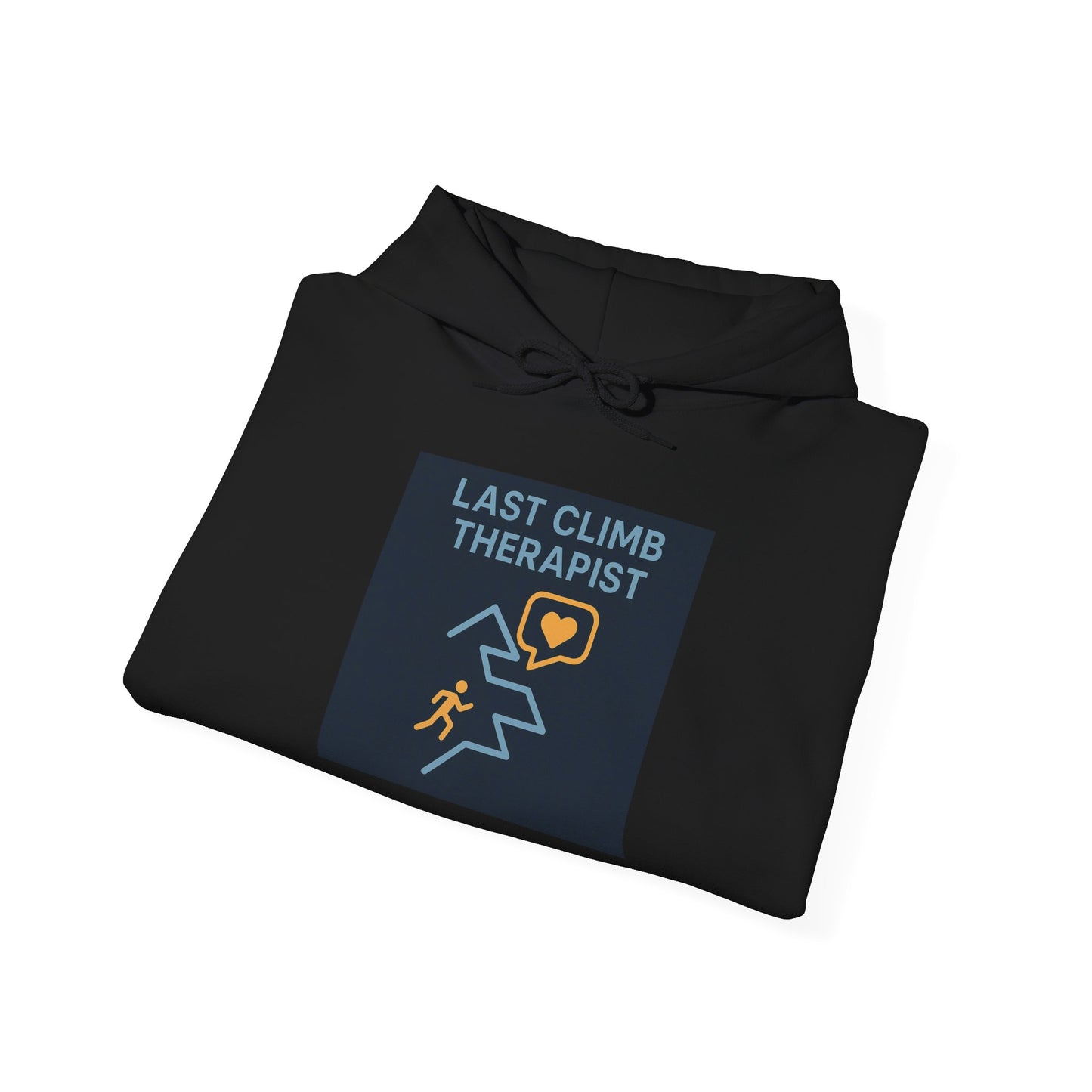 NOFLATMILES “Last Climb Therapist” CREW Hoodie – Gildan 18500