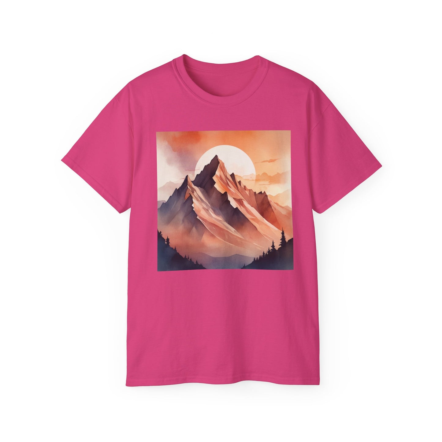 NOFLATMILES Alpenglow Mirage Tee (Sunset Edition)