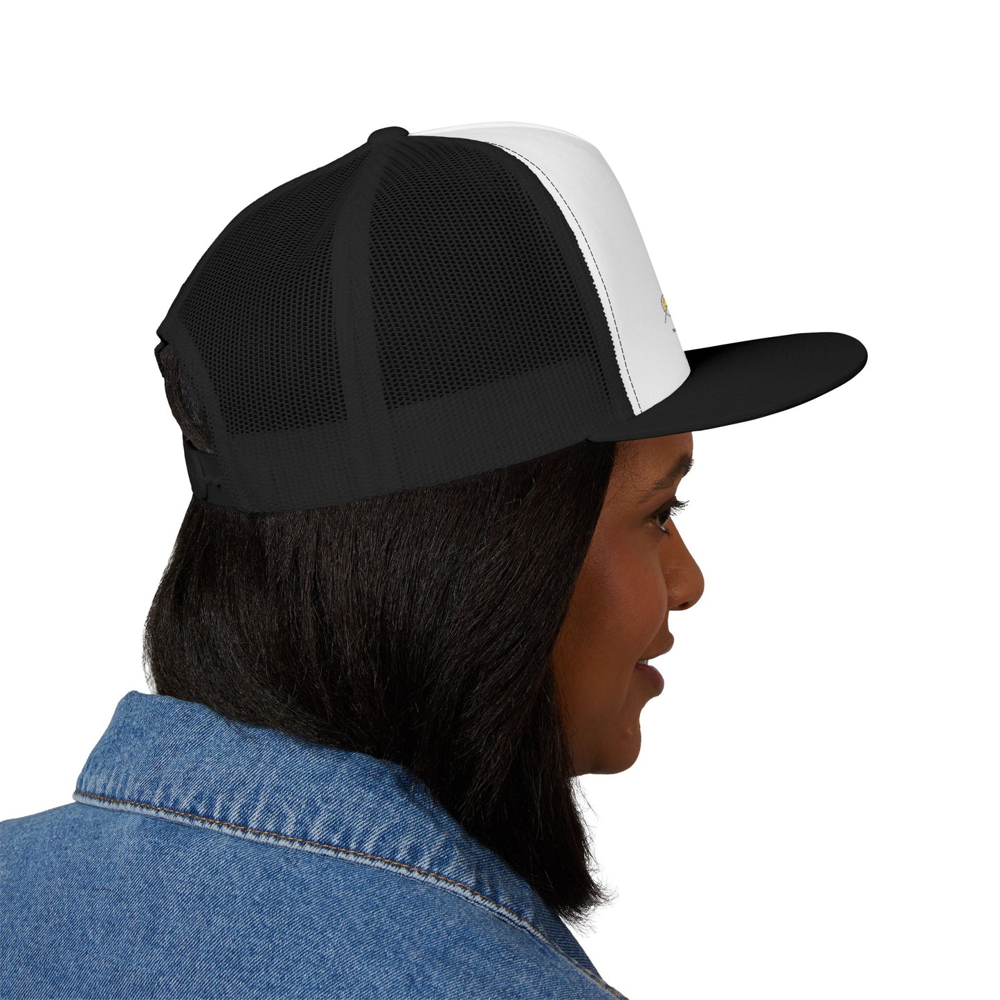 NOFLATMILES Alpenglow Mirage Trucker (Ridgeline Breeze)