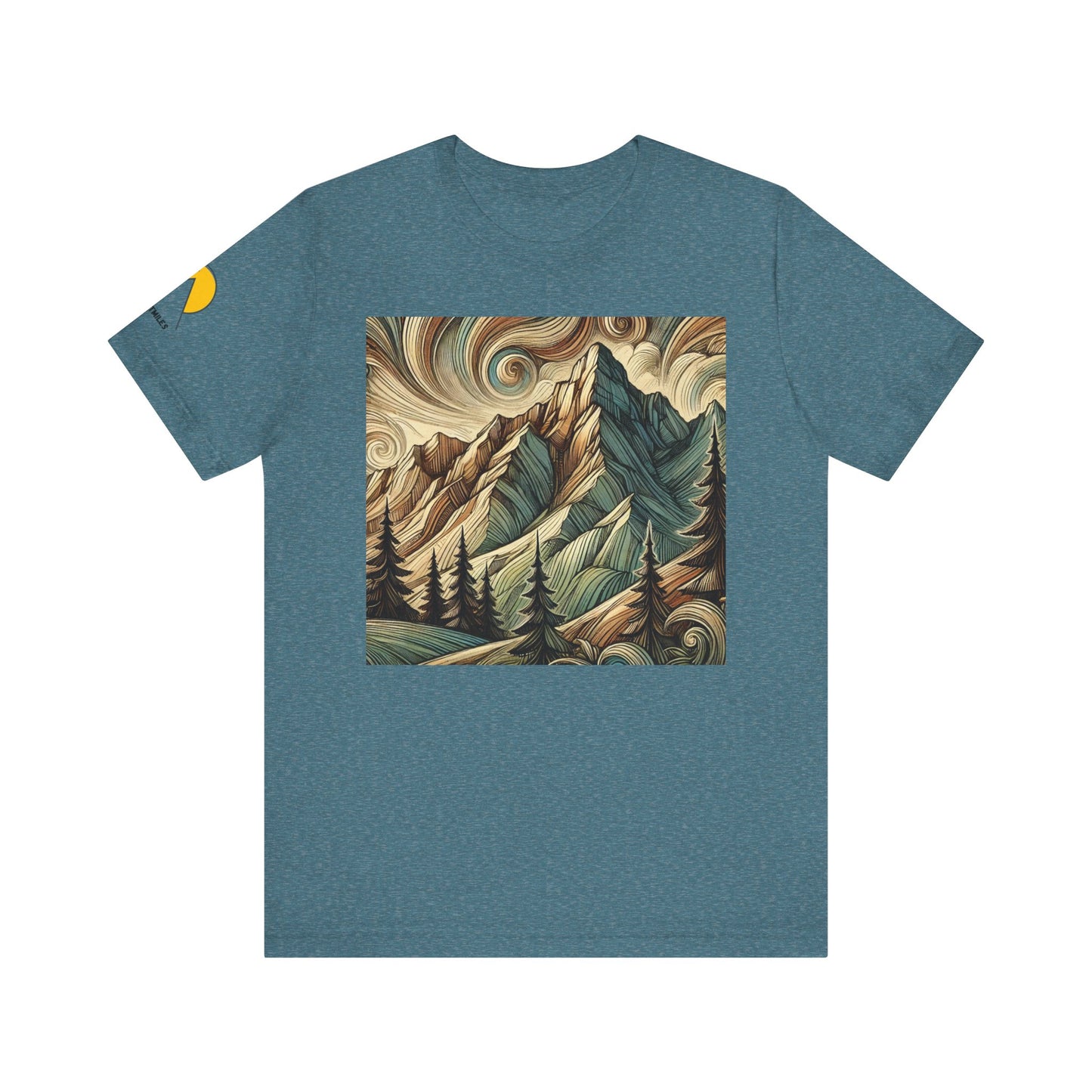 NOFLATMILES Whirlwind Peaks Tee