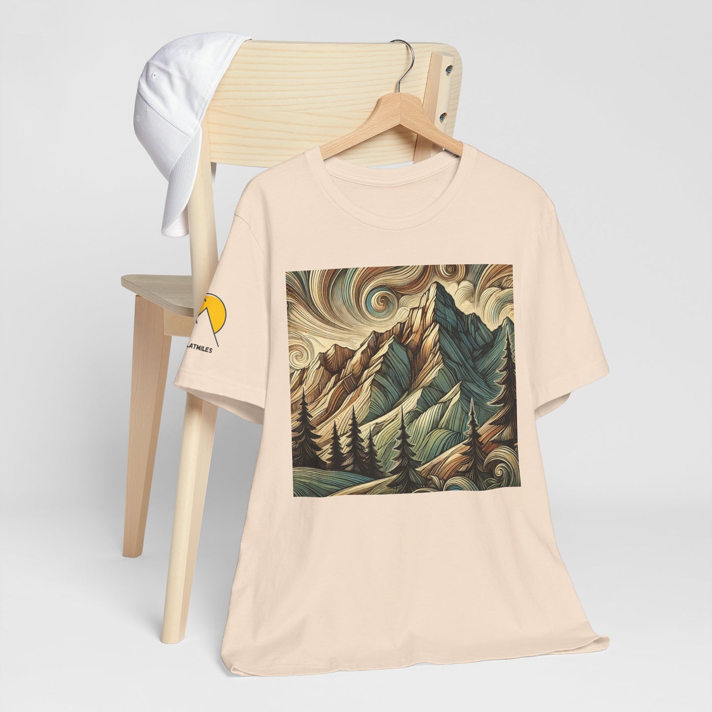 NOFLATMILES Whirlwind Peaks Tee