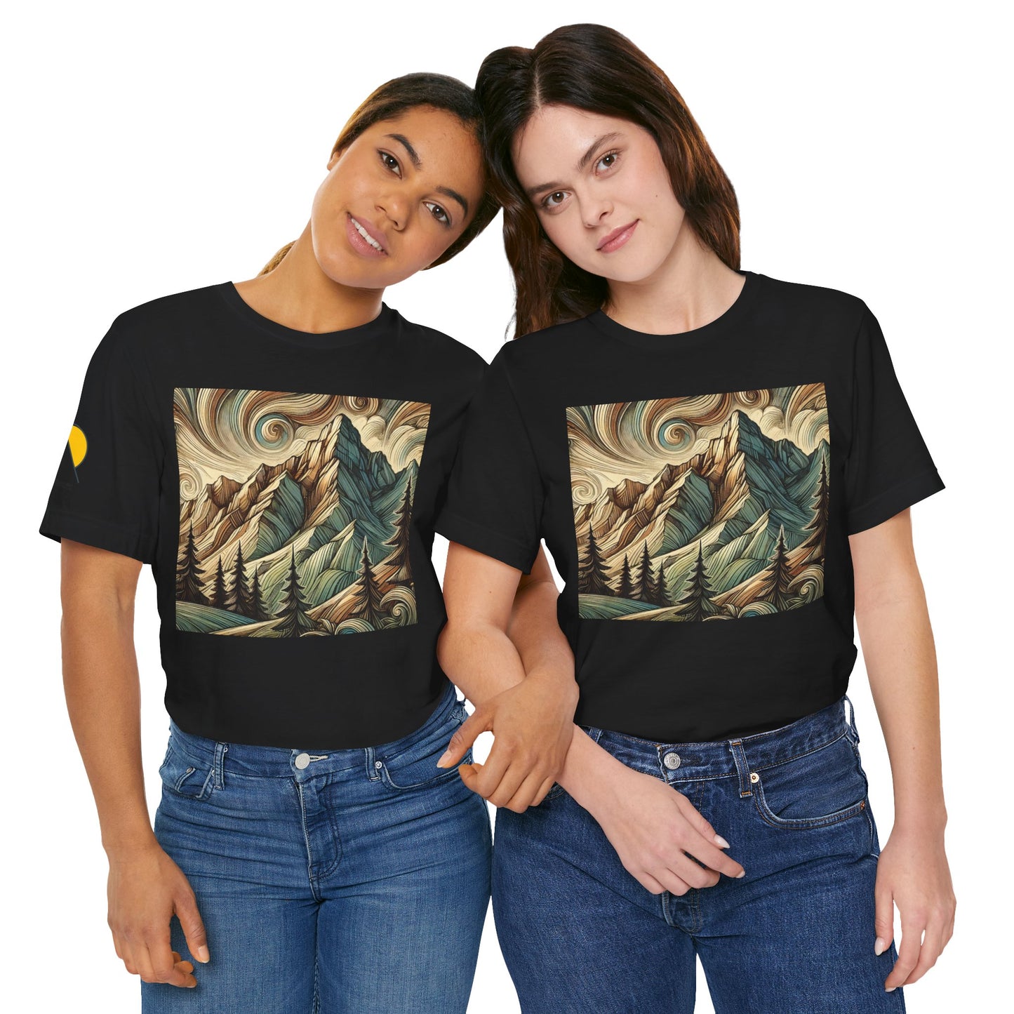 NOFLATMILES Whirlwind Peaks Tee