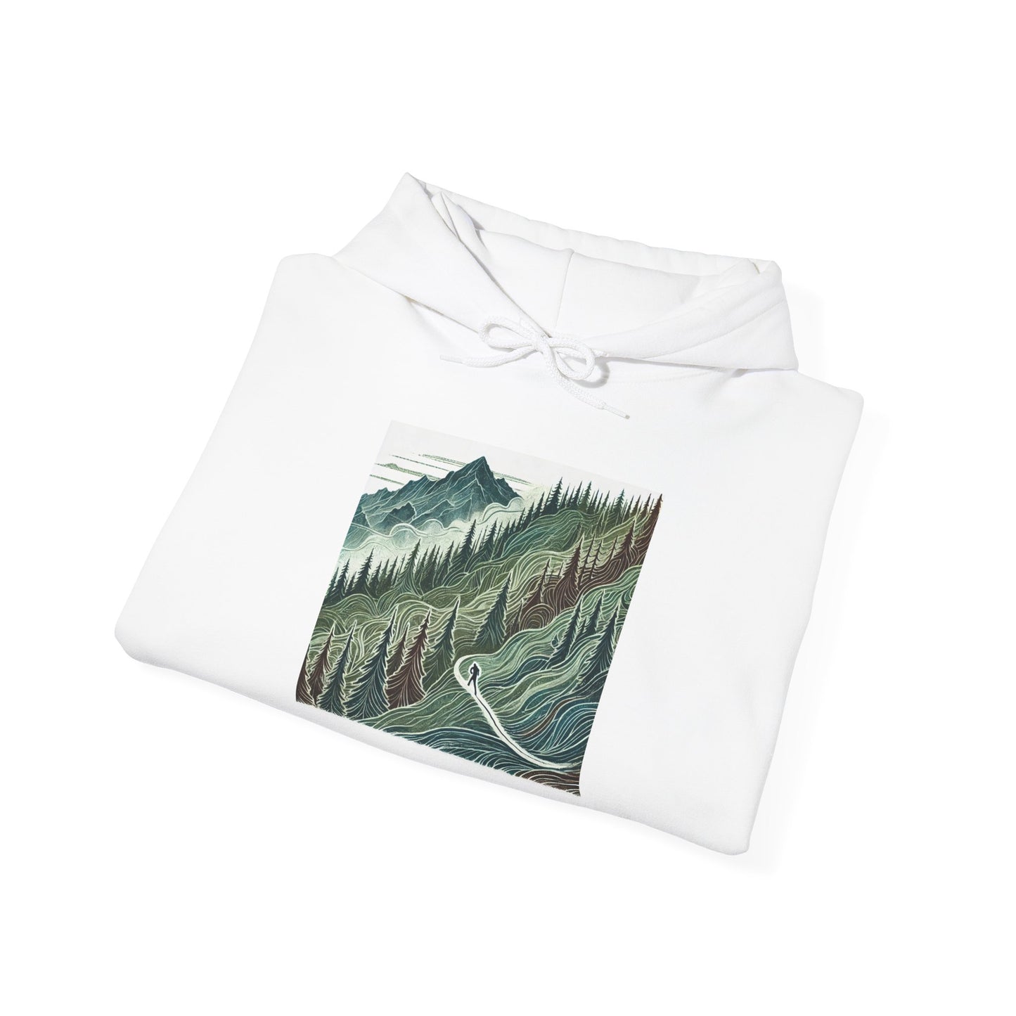NOFLATMILES “Evergreen Flow” Hoodie