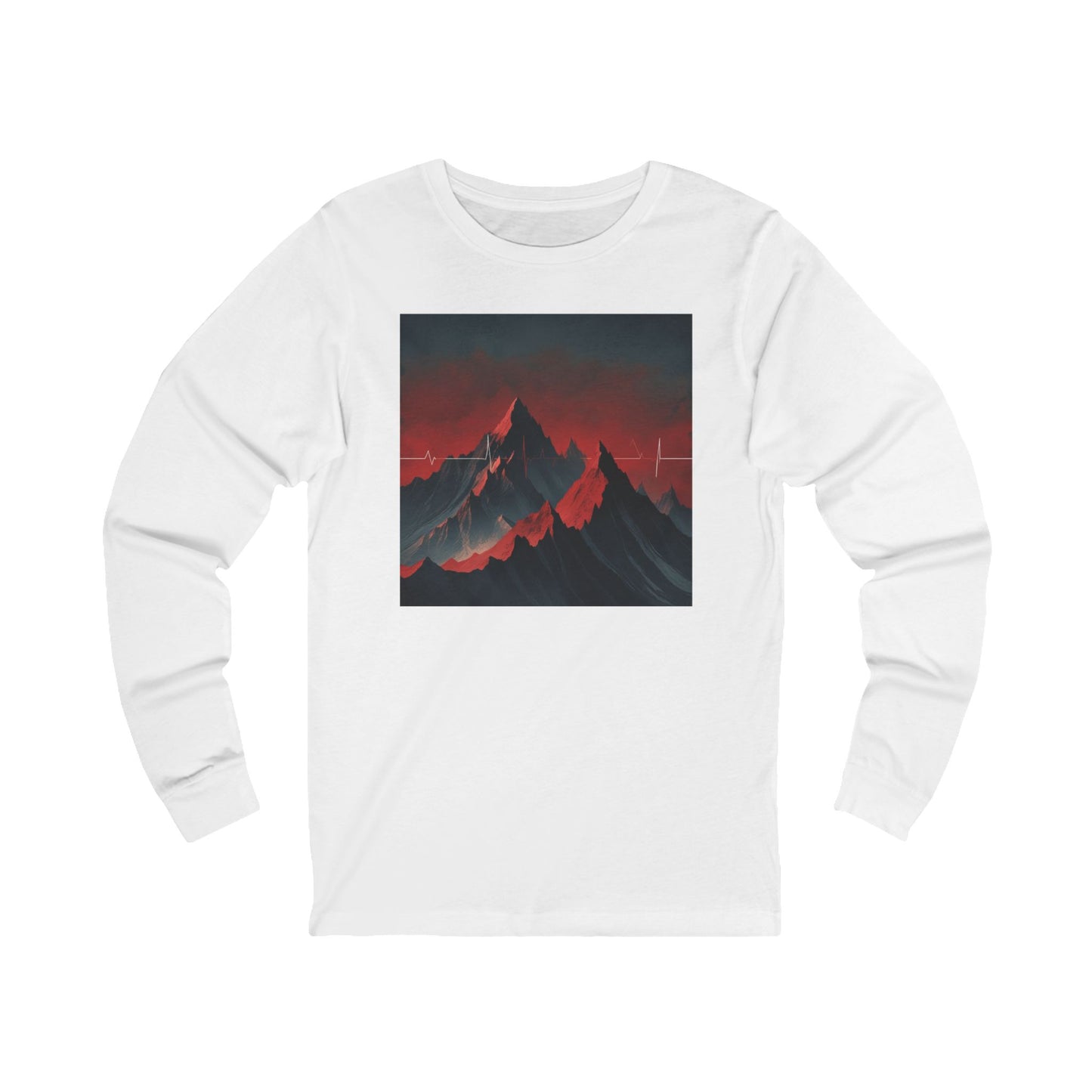 No Flat Miles Trail Runner Long Sleeve Tee, Casual Wear, Gift for Outdoor Lovers, Unisex Shirt, Nature Lover Apparel, Hiking Outfit