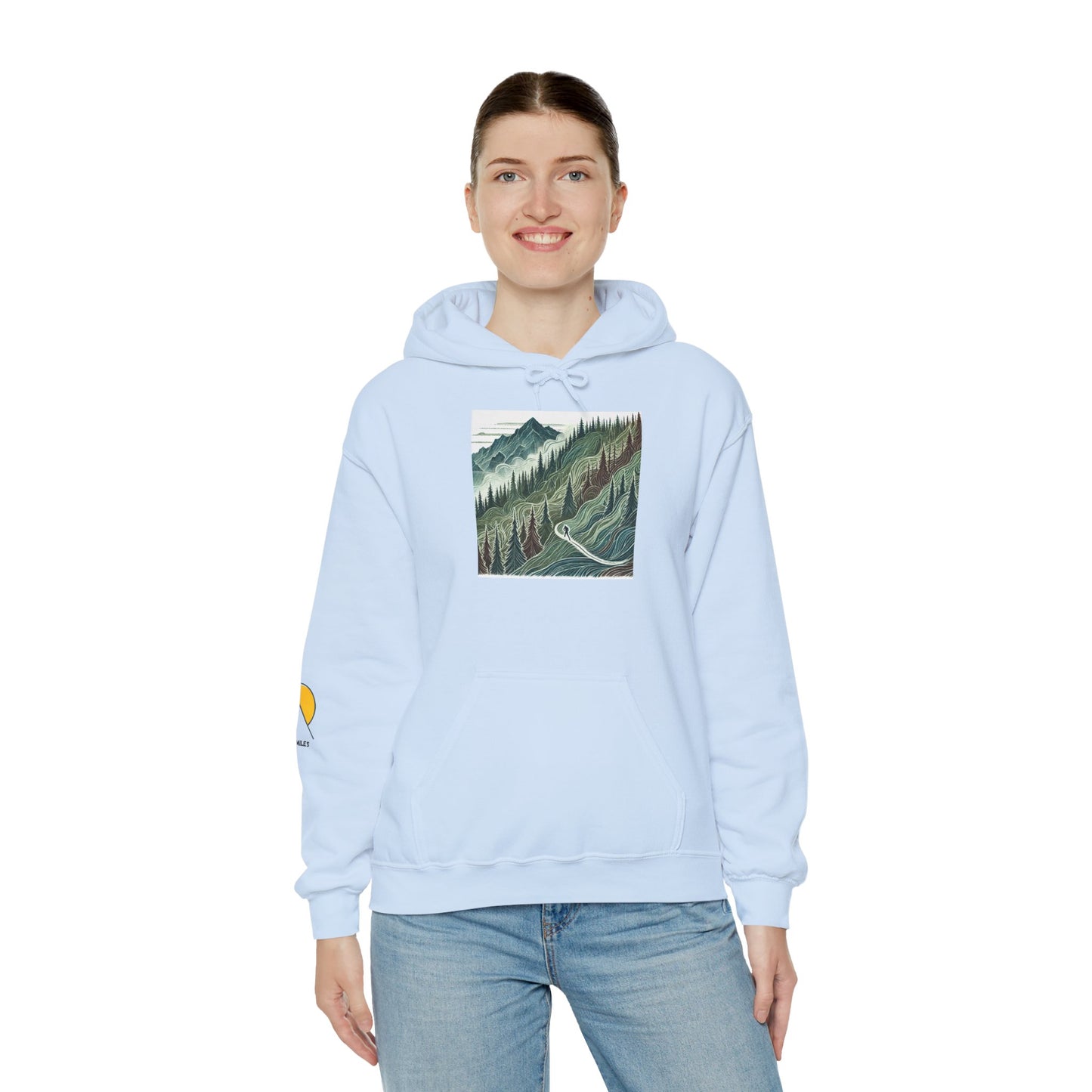 NOFLATMILES “Evergreen Flow” Hoodie